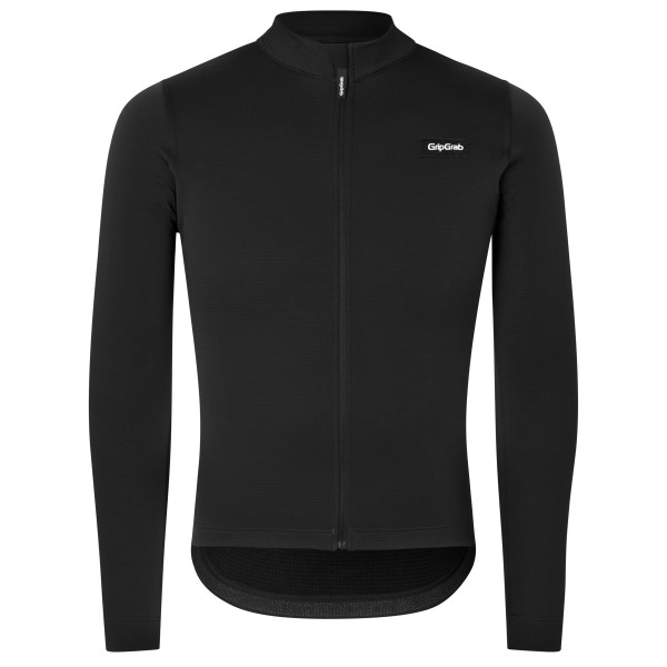 GripGrab EXPLR Merinotech Thermal langærmet cykeltrøje sort herre