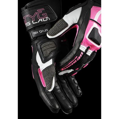 Gants Furygan STYG 15 LADY - Noir / Rose