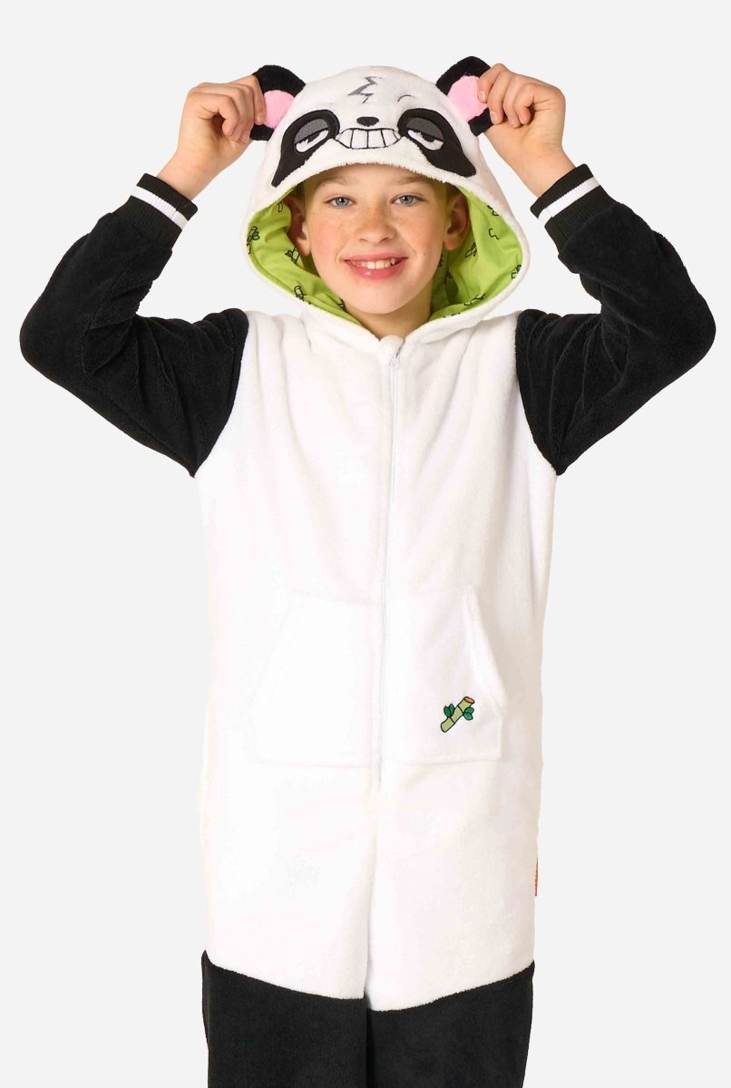 Panda Onesie Zwart Wit Kind