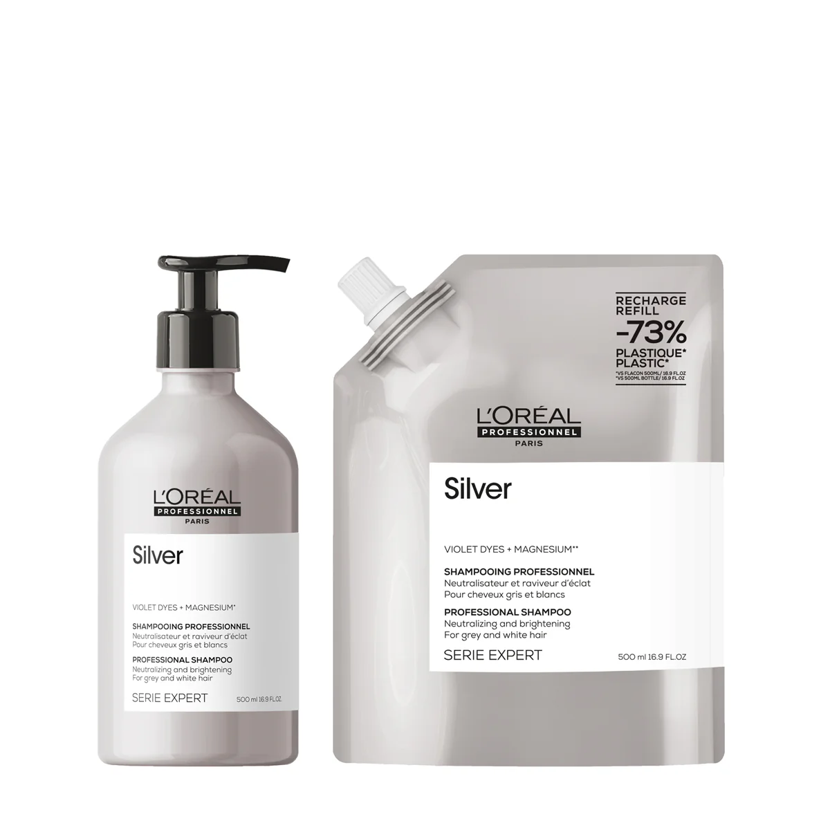 Recharge Shampoing Déjaunisseur Silver 500ml