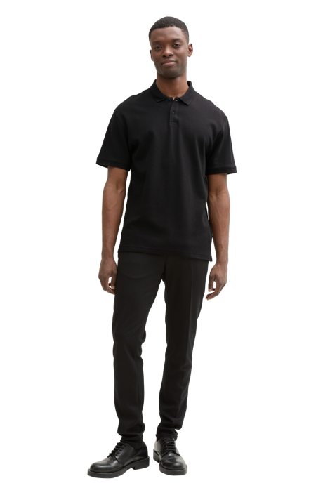 Tom Tailor zwarte heren polo