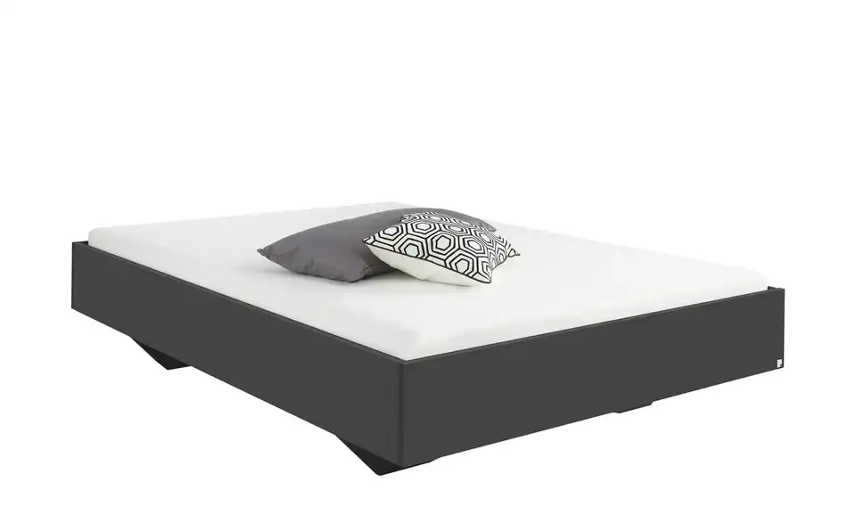 Futonbett Phoenix Grau 140 cm