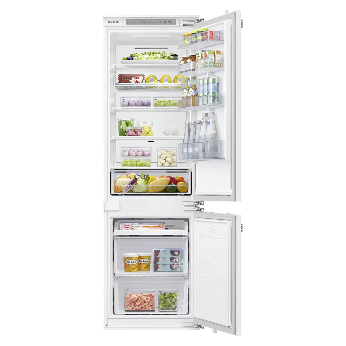 Samsung Kühl-Gefrier-Kombi BRB26612EWW/WS