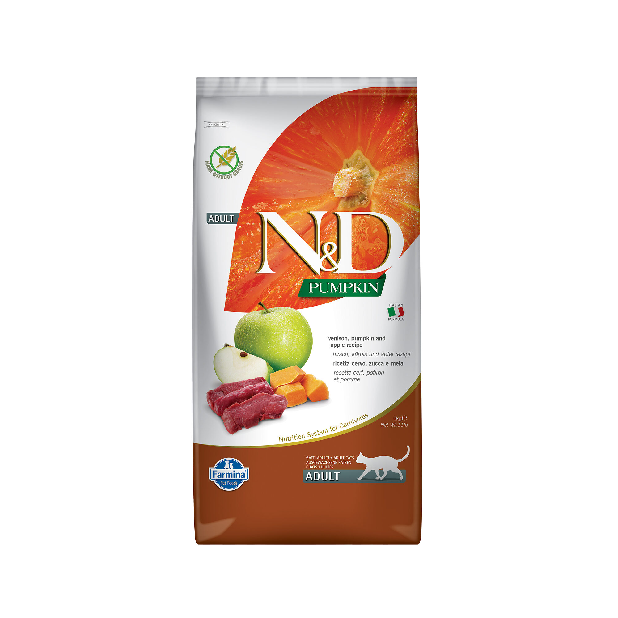 Farmina N&D Pumpkin Adult Kattenvoer - Venison
