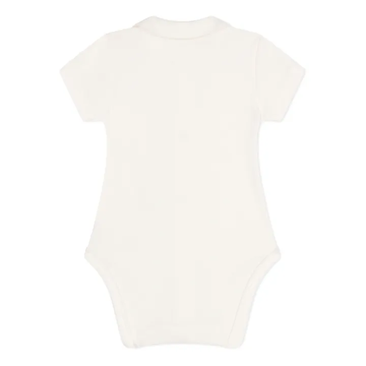 Petit Bateau Body Mabalero Col Claudine | Ecru