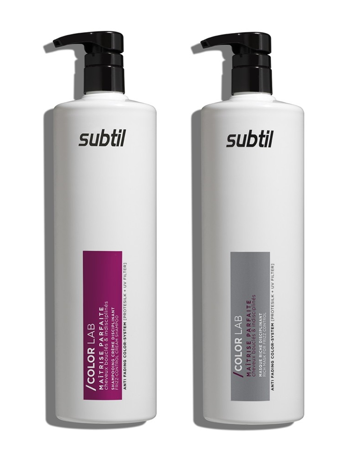 Subtil Color Lab Care - Frizz Cream Shampoo 1000 ml + Subtil Color Lab Care - Frizz Cream Mask/Conditioner 1000 ml