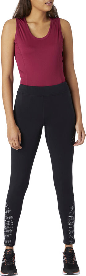 Energetics Bila 4 Brushed vinterløbetights Sort