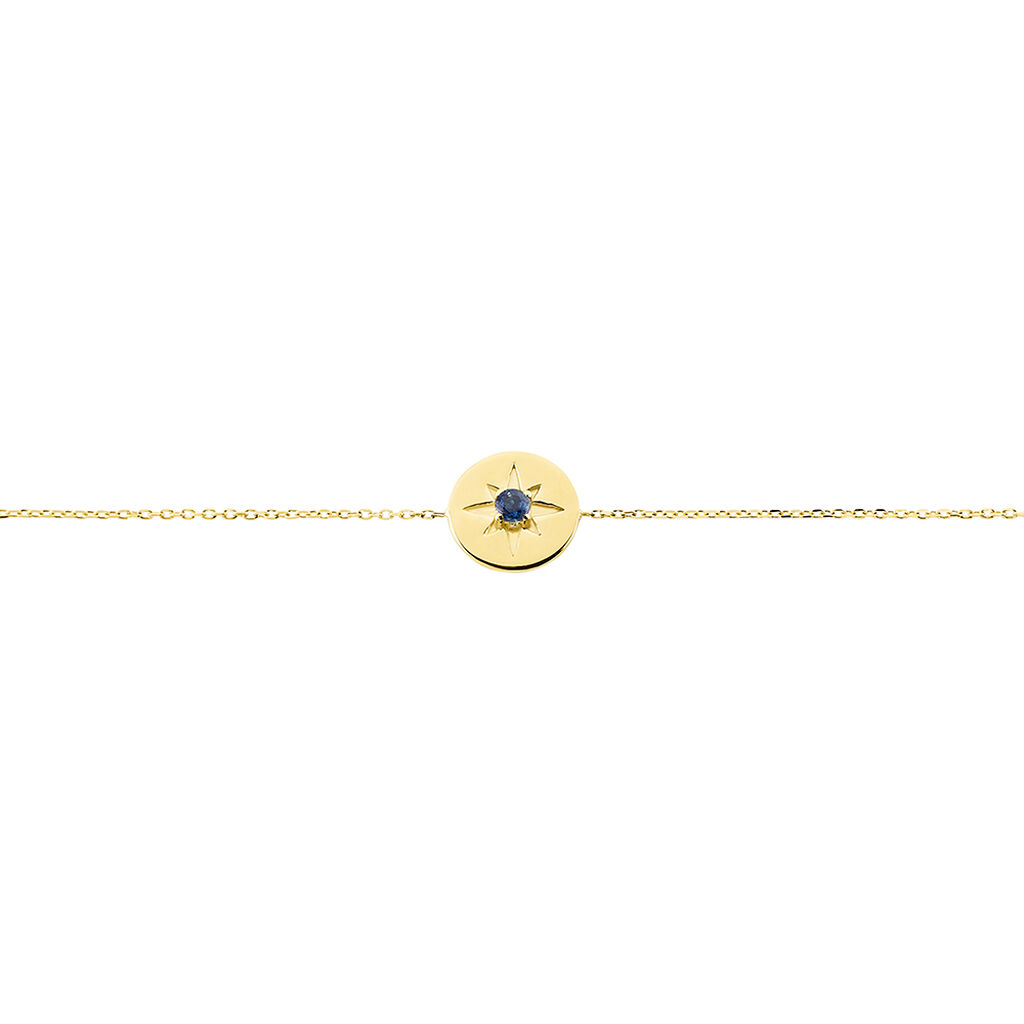 Bracelet Melchior Or Jaune Saphir