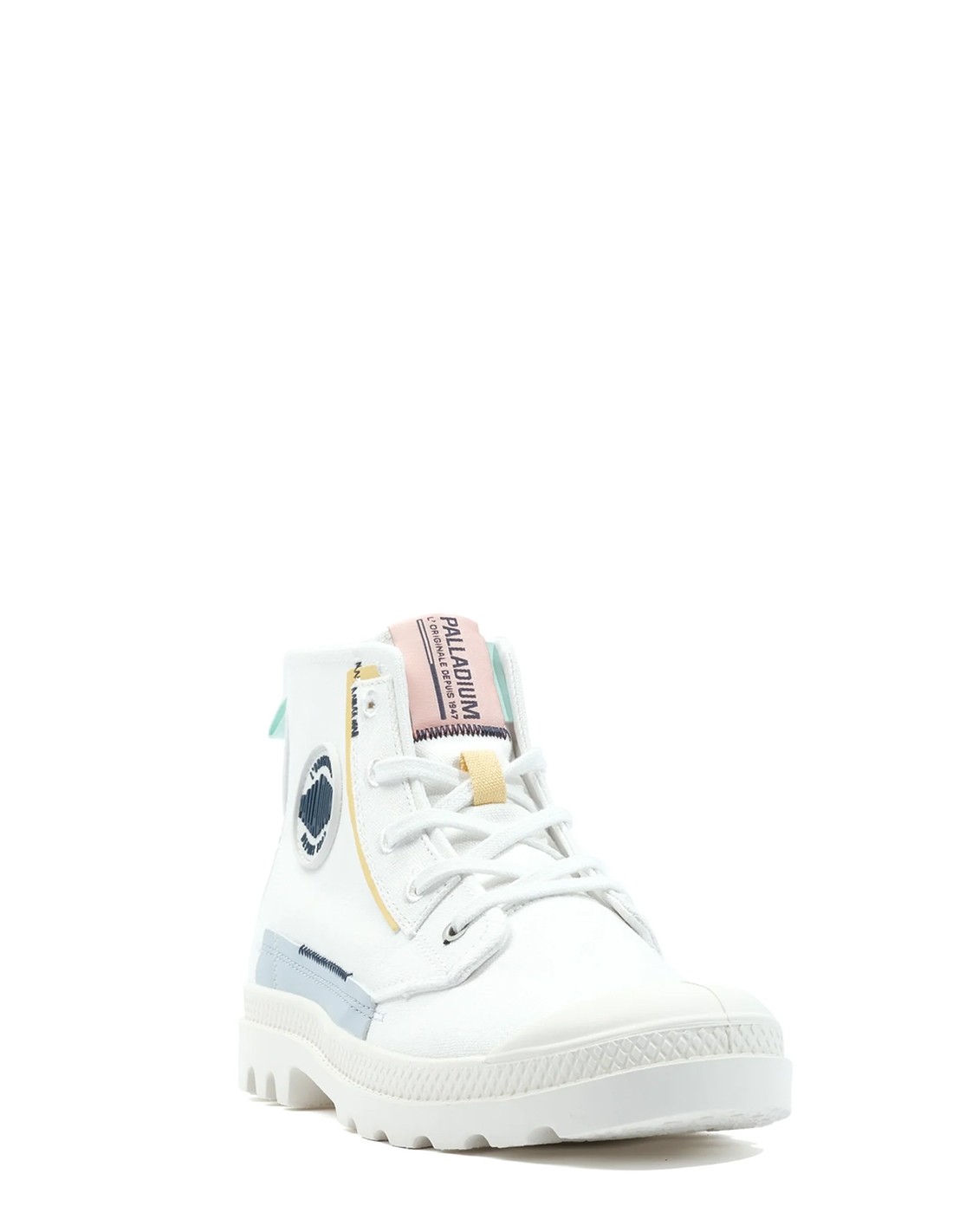palladium Boots Femme pampa underlayer Blanche