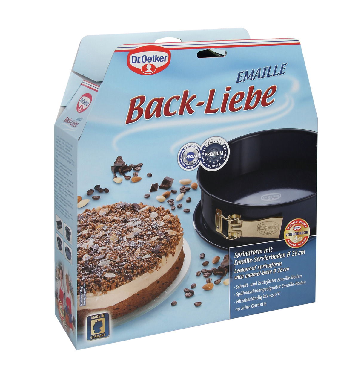 Dr. Oetker Springform 28cm BACKLIEBE