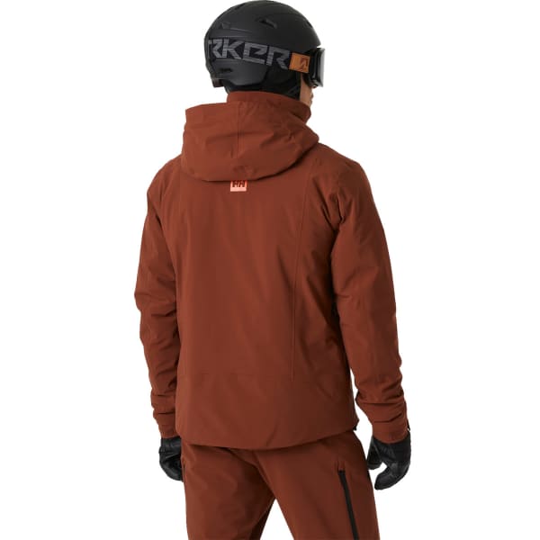 Veste de ski HELLY HANSEN ALPHA 4.0 JACKET IRON IRON OXIDE