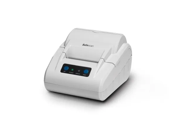 Safescan TP-230 - Etiketprinter - termisk linje - Rulle (5,8 cm) - 203 dpi - op til 60 mm/sek. - USB, seriel - sort
