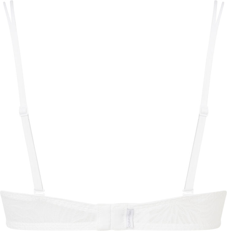 Calvin Klein Lightly lined demi-plunge bra White