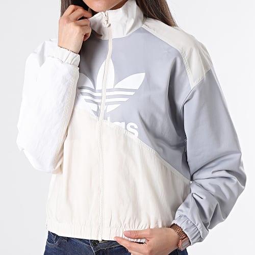 Veste Zippée Femme HC7054 Beige Gris