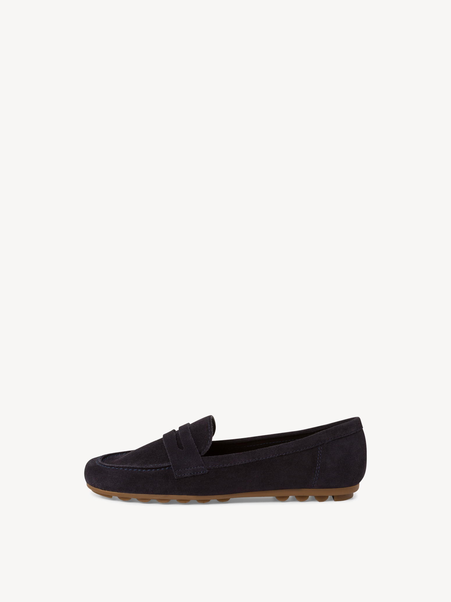 Leren Mocassin - blauw