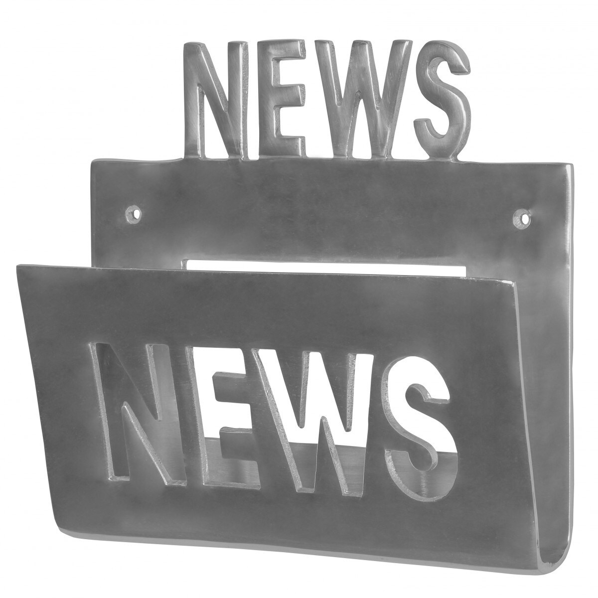 Zeitungsständer Wand Zeitungshalter Zeitschriftenhalter Alu-minium hängend