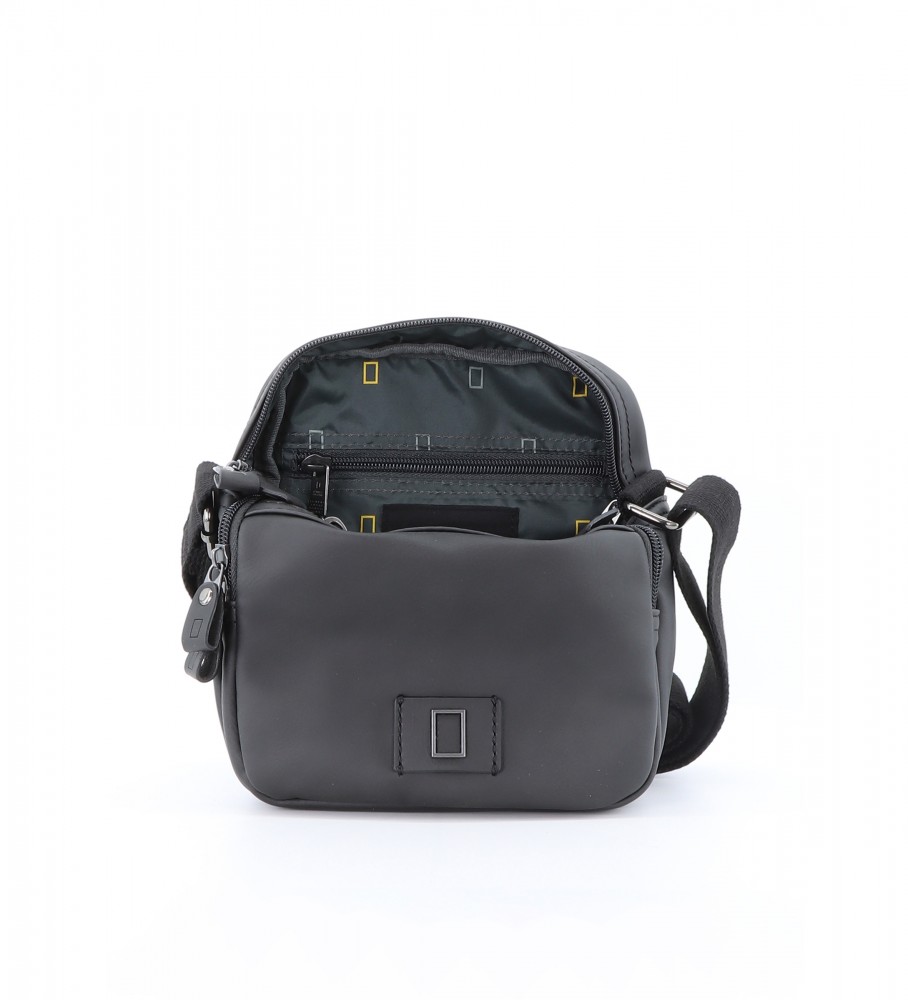 Bolsa de ombro National Geographic Slope preta - 18 x 7,5 x 21 cm