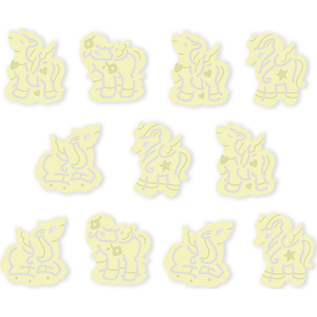 Glow-In-The-Dark 3D Unicorns