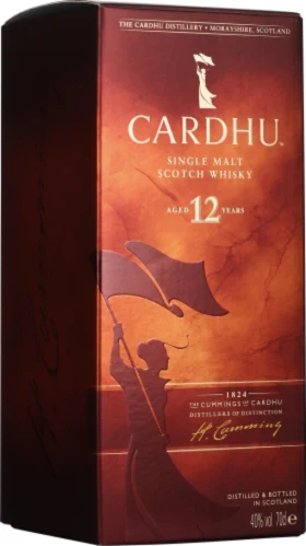 CARDHU 12 YEARS SINGLE MALT 70CL