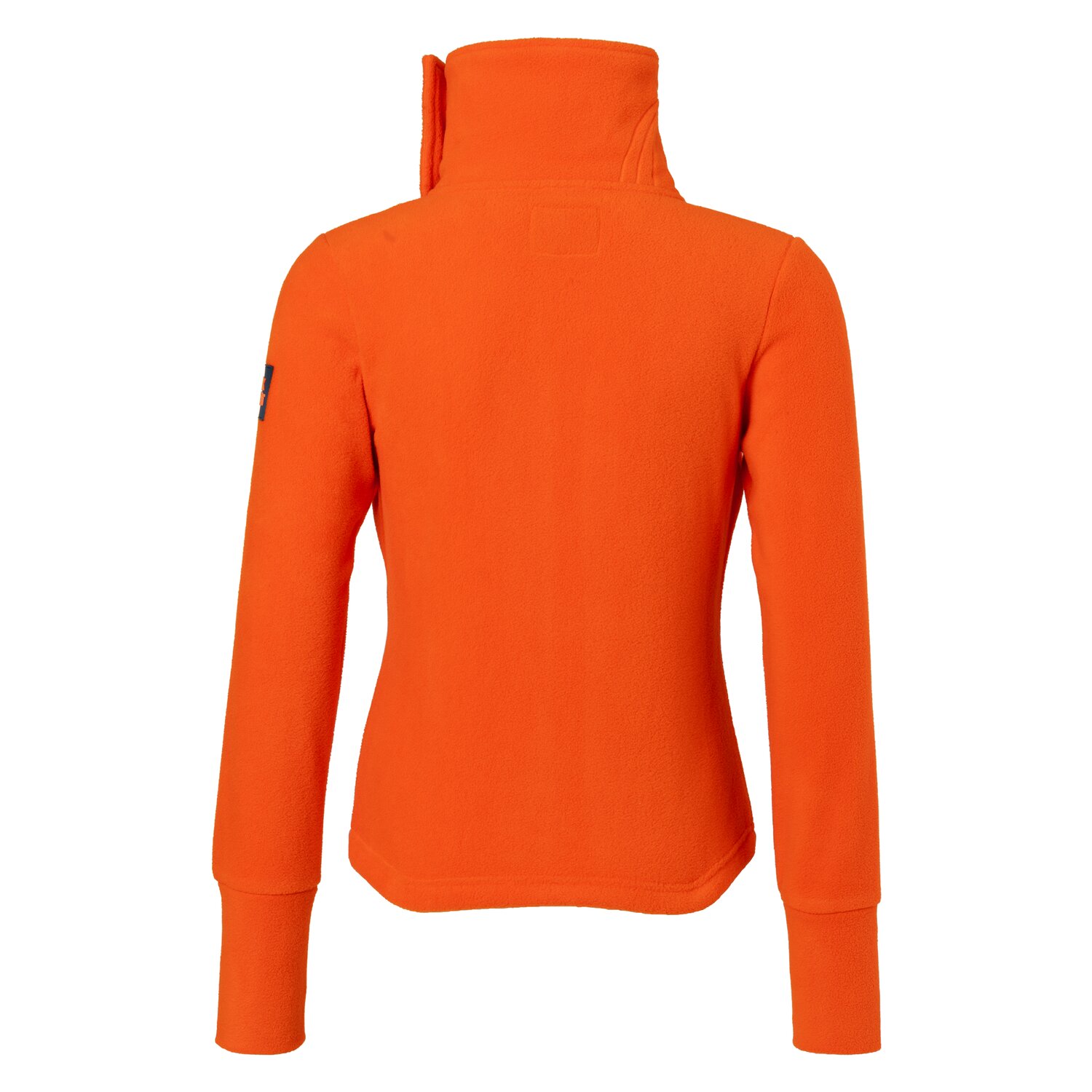 black forest kids Fleecejacke mit Stehkragen  - red orange