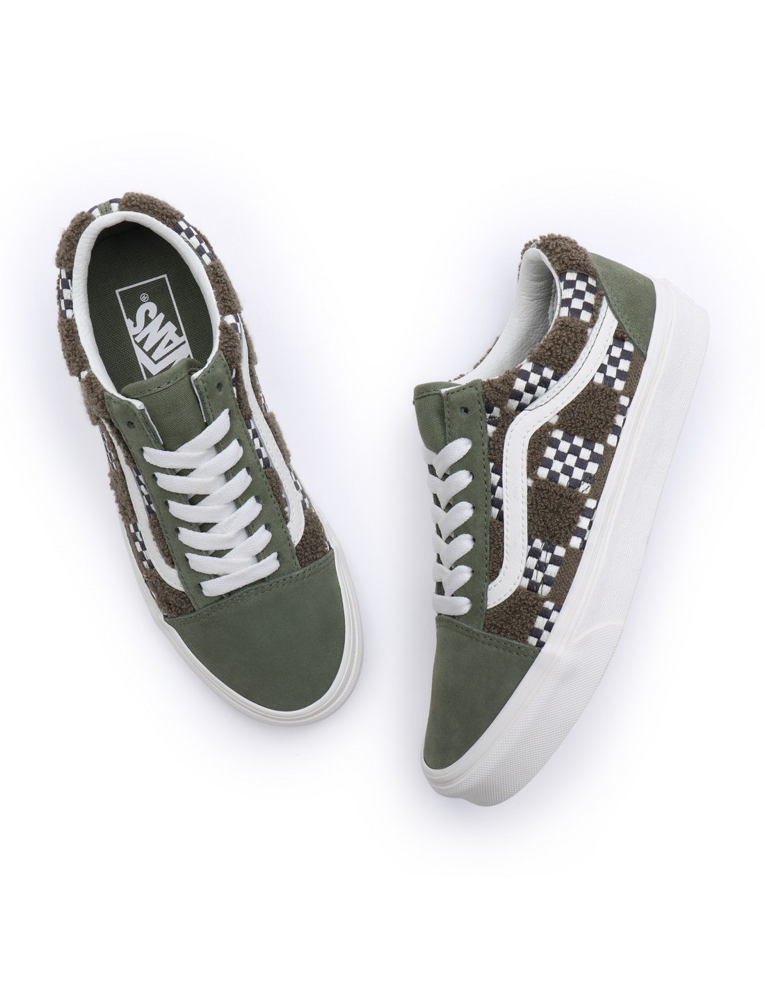 vans Sneakers Femme Ua Old Skool Vert