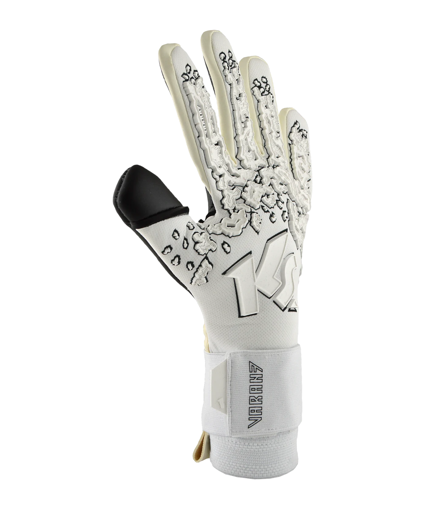 KEEPERsport Varan7 Champ NC Whiteout TW-Handschuhe Weiss F091