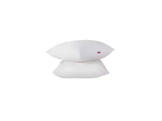 ABEIL Lot de 2 Oreillers Douceur - 60 x 60 cm - Blanc