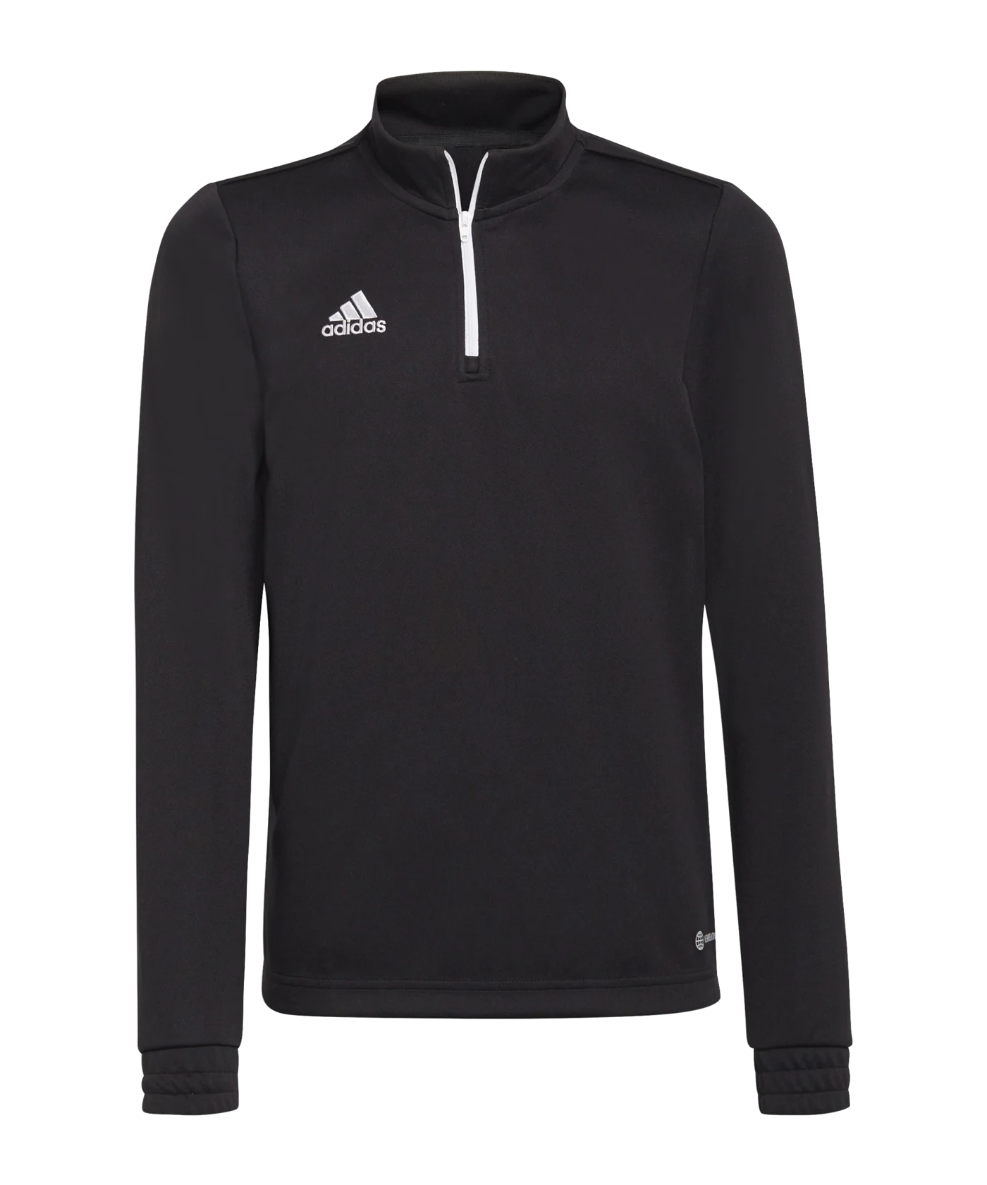 adidas Entrada 22 HalfZip Sweatshirt Kids Schwarz