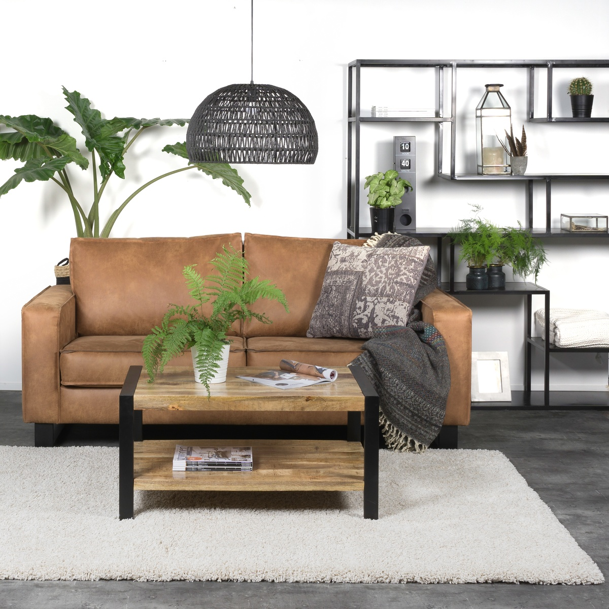 Vloerkleed Rome Creme 200 x 290 cm