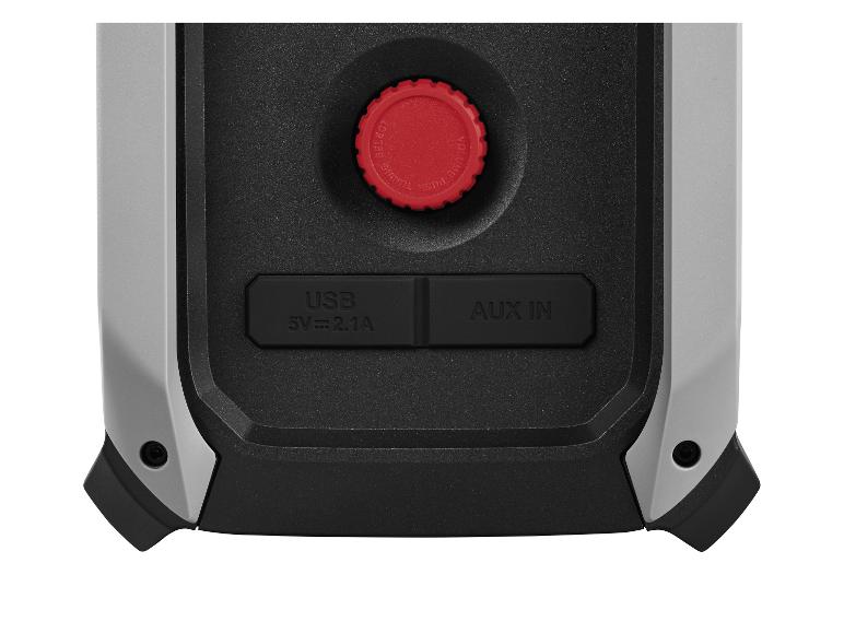 Bouwradio 20 V, 12 V, 230 V zonder accu en lader