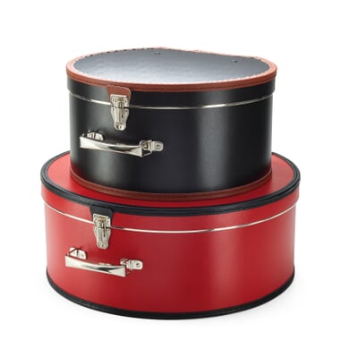 Hutschachtel Pappe, Rot