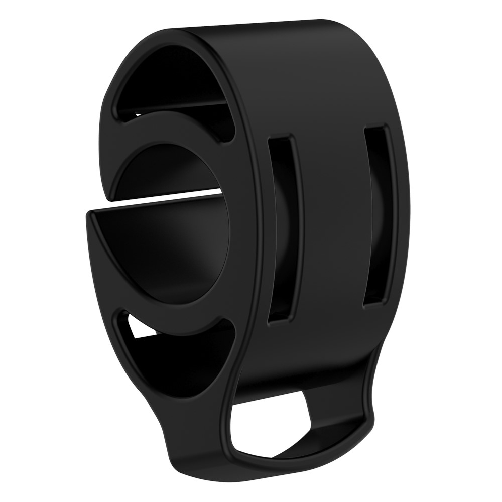 Universal Smart Watch Fahrrad Velo Bike Lenkstangen Silikon Halterung (Apple / Fitbit / Samsung / Huawei / Garmin) - Schwarz