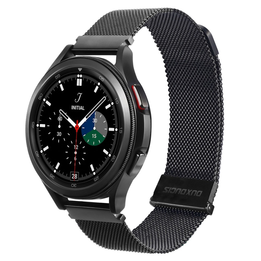 Garmin Vivoactive 5 Edelstahl Armband Milanaise (Gelenkumfang: 130-210mm) - Schwarz