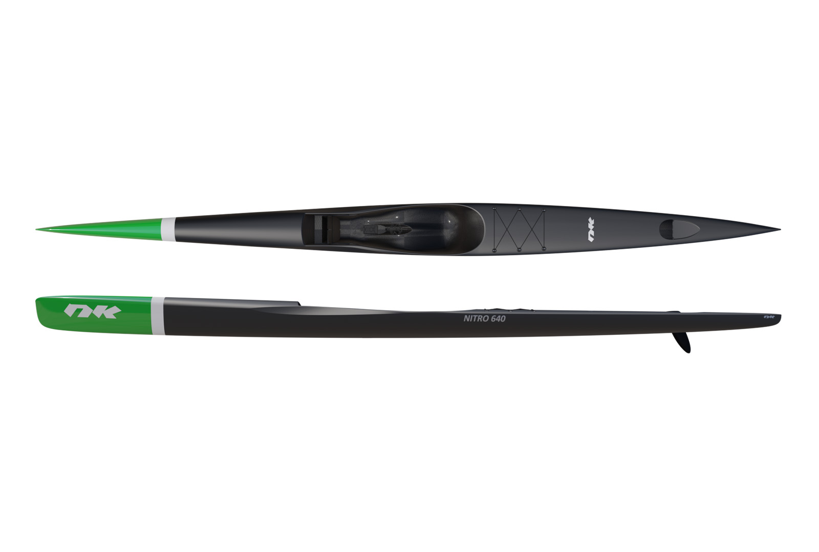 Nordic Kayaks Nitro 640 CarbonLite S Sort/Grønn