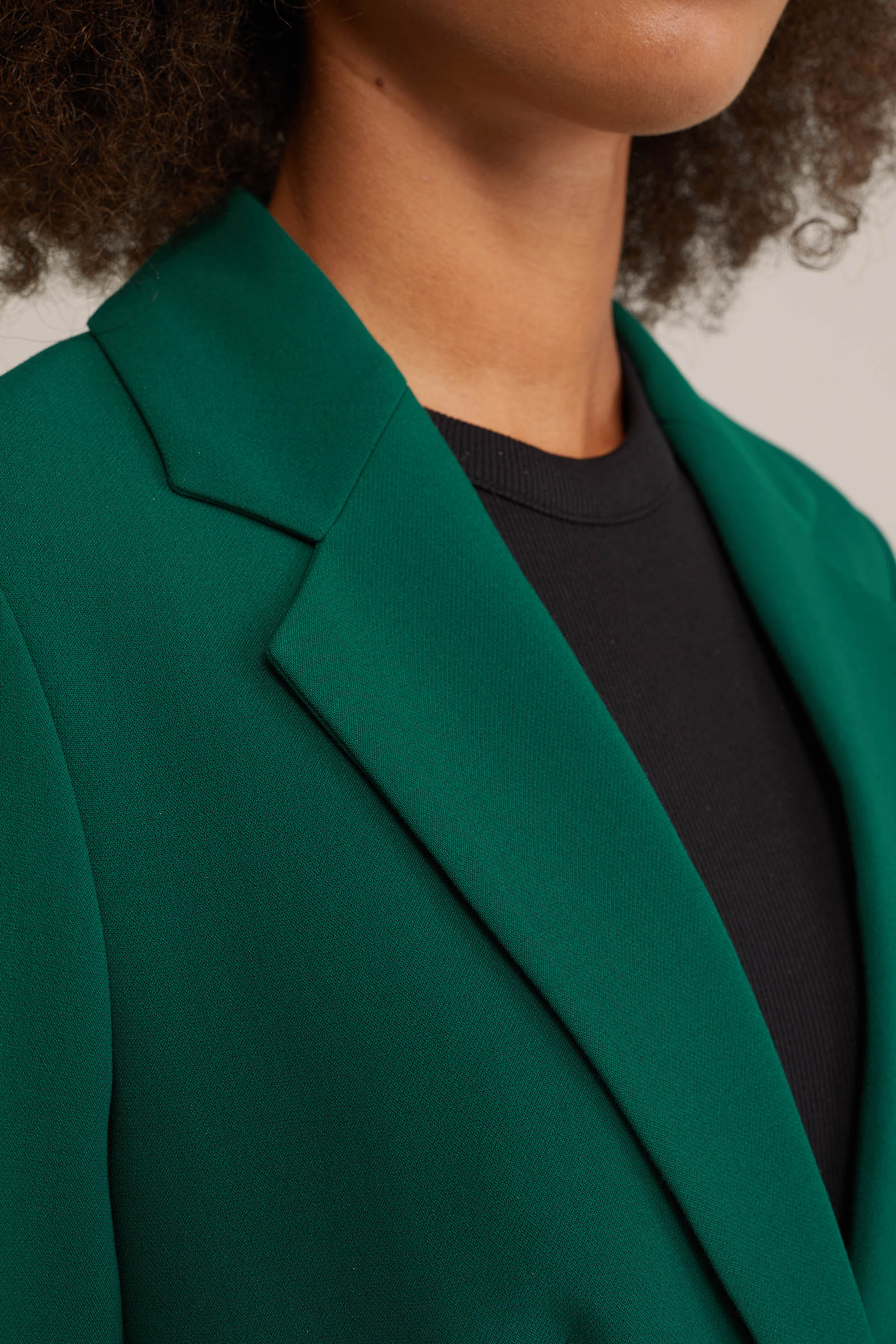 regular fit blazer WE Fashion Donkergroen