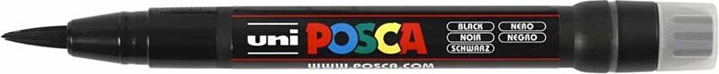 Posca Tusch - Nr. Pcf350 - Tykkelse 1-10 MM - Sort