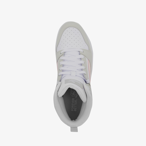 Puma Rebound V6 Mid meisjes sneakers grijs
