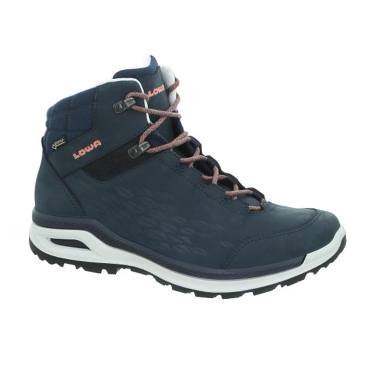 LOWA 320815 6912 LOCARNO GTX QC Wandelschoenen Navy Mandarine 6912