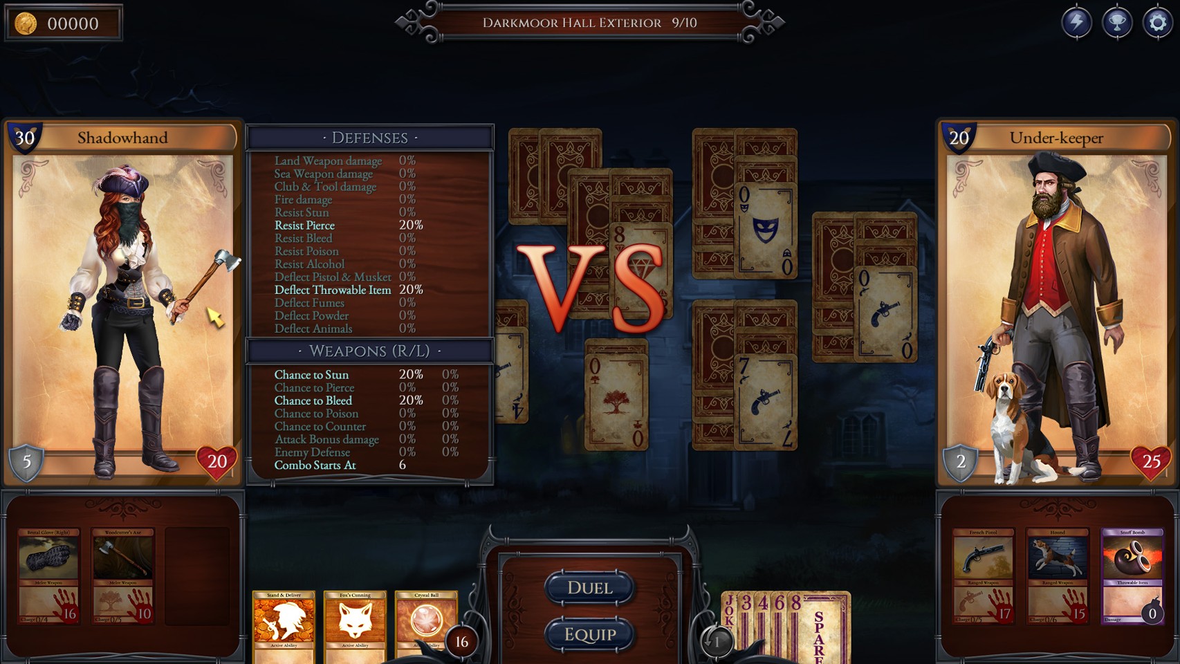 Shadowhand: RPG Card Game- PC