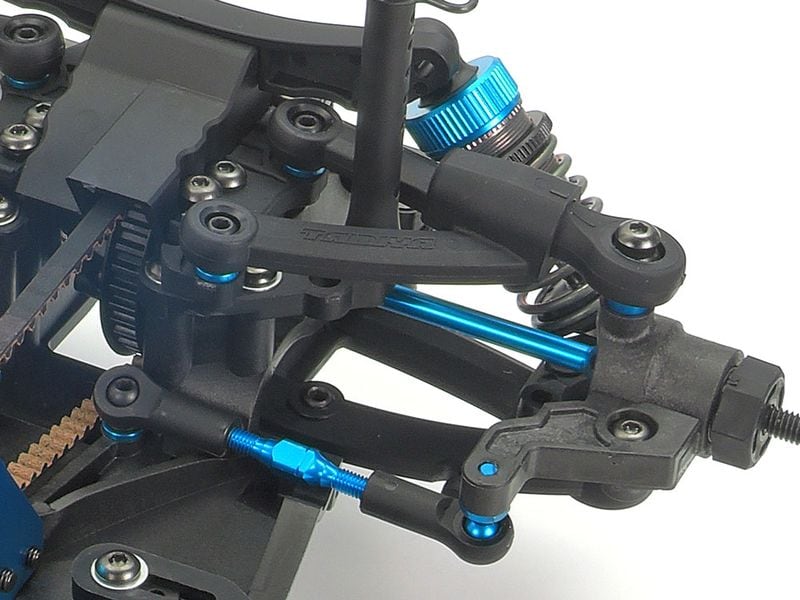 Tamiya Tourenwagen Chassis TA08 Pro 4WD Bausatz, 1:10 4WD Tourenwagen Renn-Chassis mit Riemenantrieb