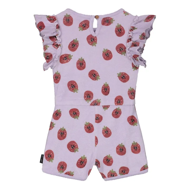 Daily Brat Combishort Fraise Eponge | Lavande