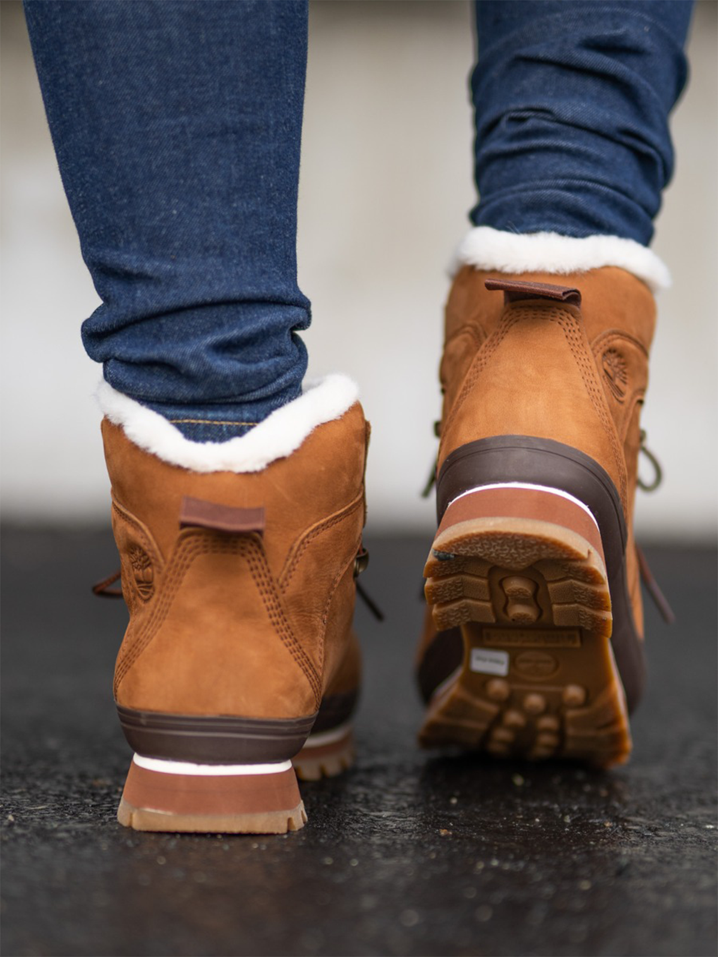 Euro Hiker Fur Lined Waterproof Boot