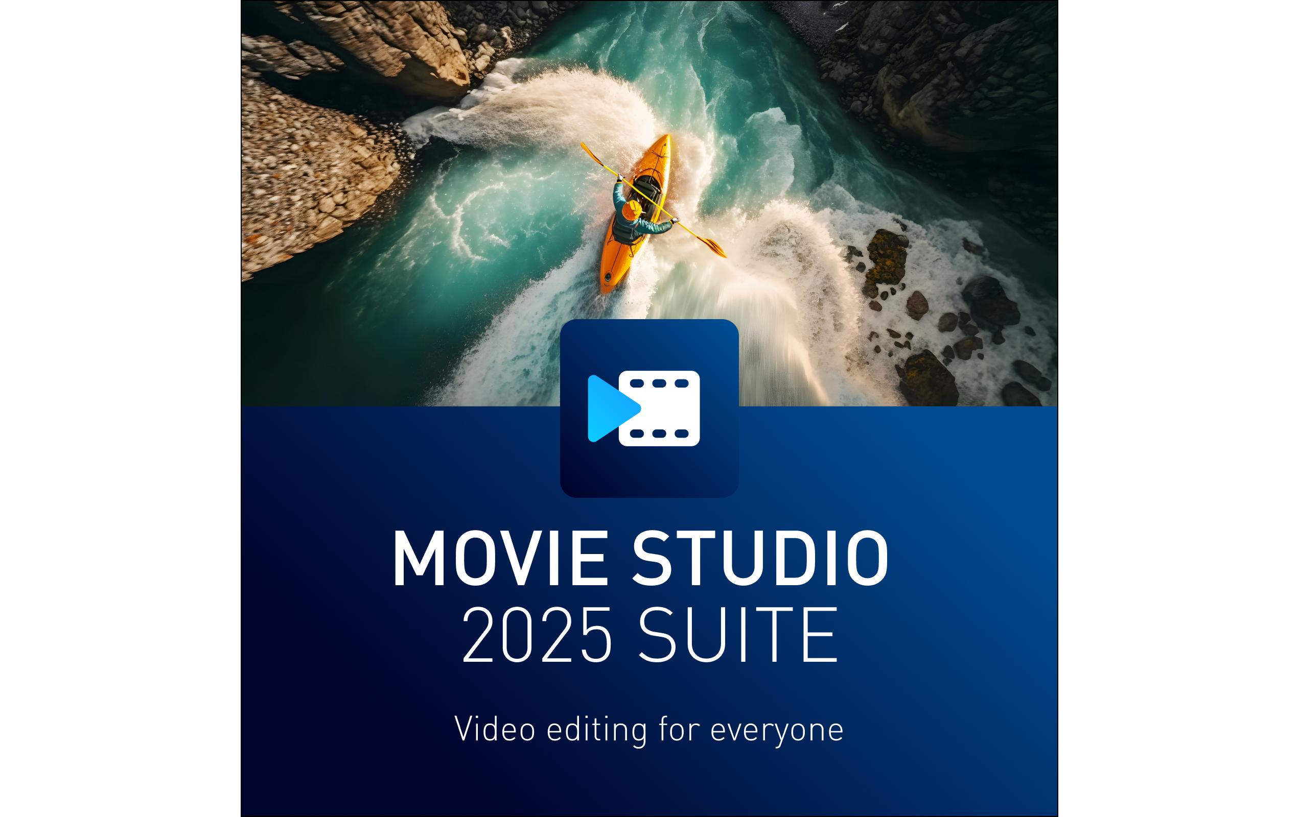 Movie Studio 2025 Suite ESD, VollversionMovie Studio 2025 - Videobearbeitung für alle