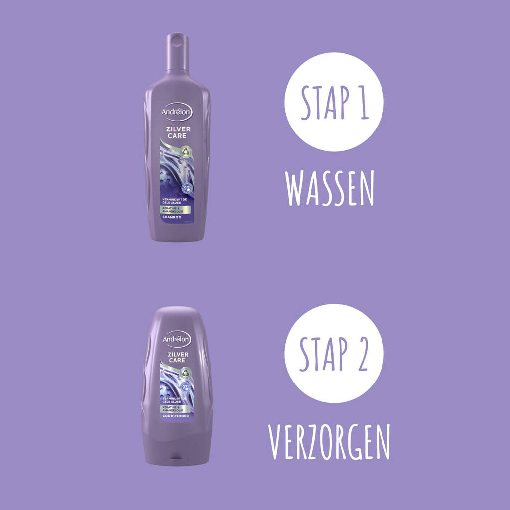 fijn!Zilver Care conditioner - 6 x 250 ml