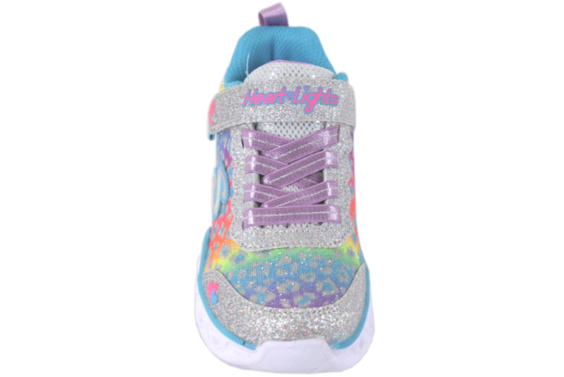 SKECHERS S LIGHTS HEART - LOVE MATCH MED LYS