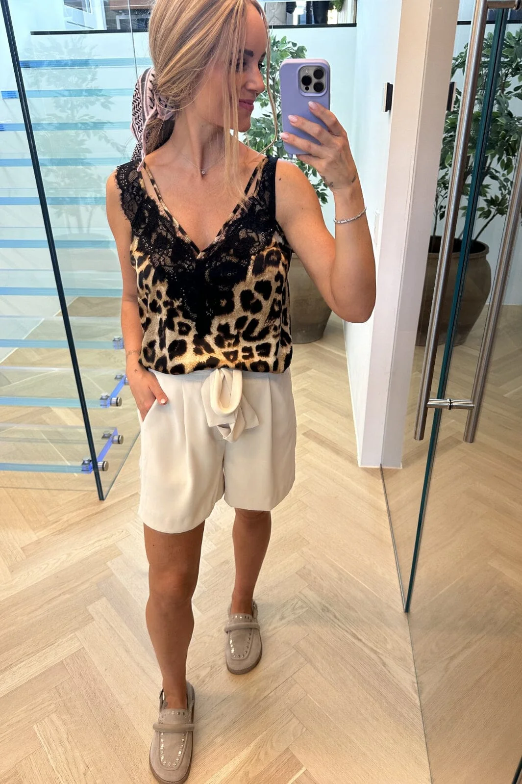 Valentin Studio Pretty Shorts off white