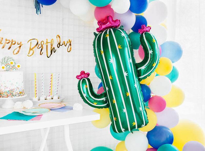 Helium Ballon Cactus Leeg 82cm