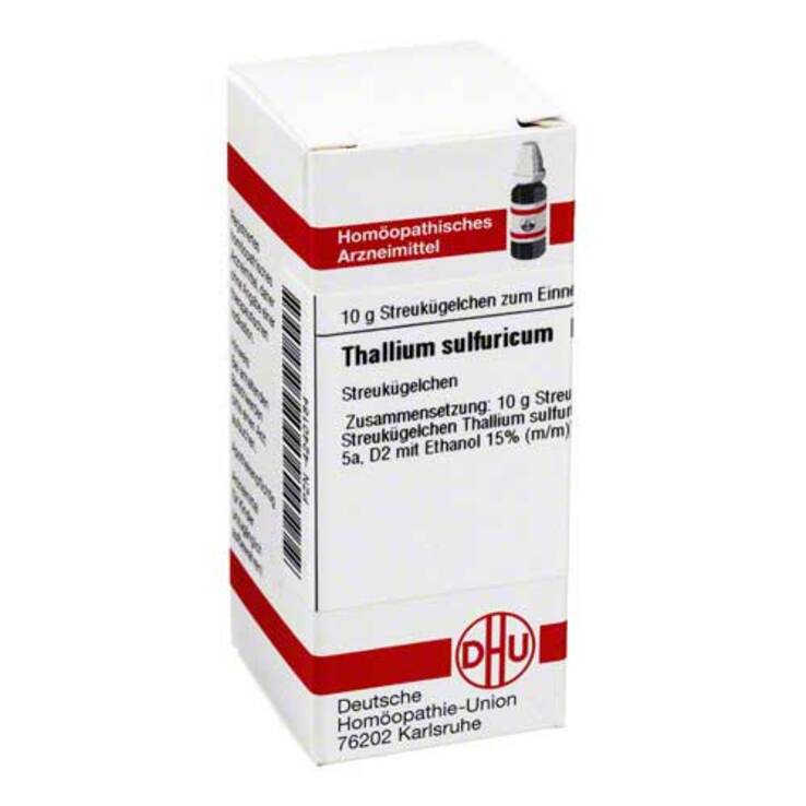 DHU Thallium sulfuratum D 12 Globuli, 10 g