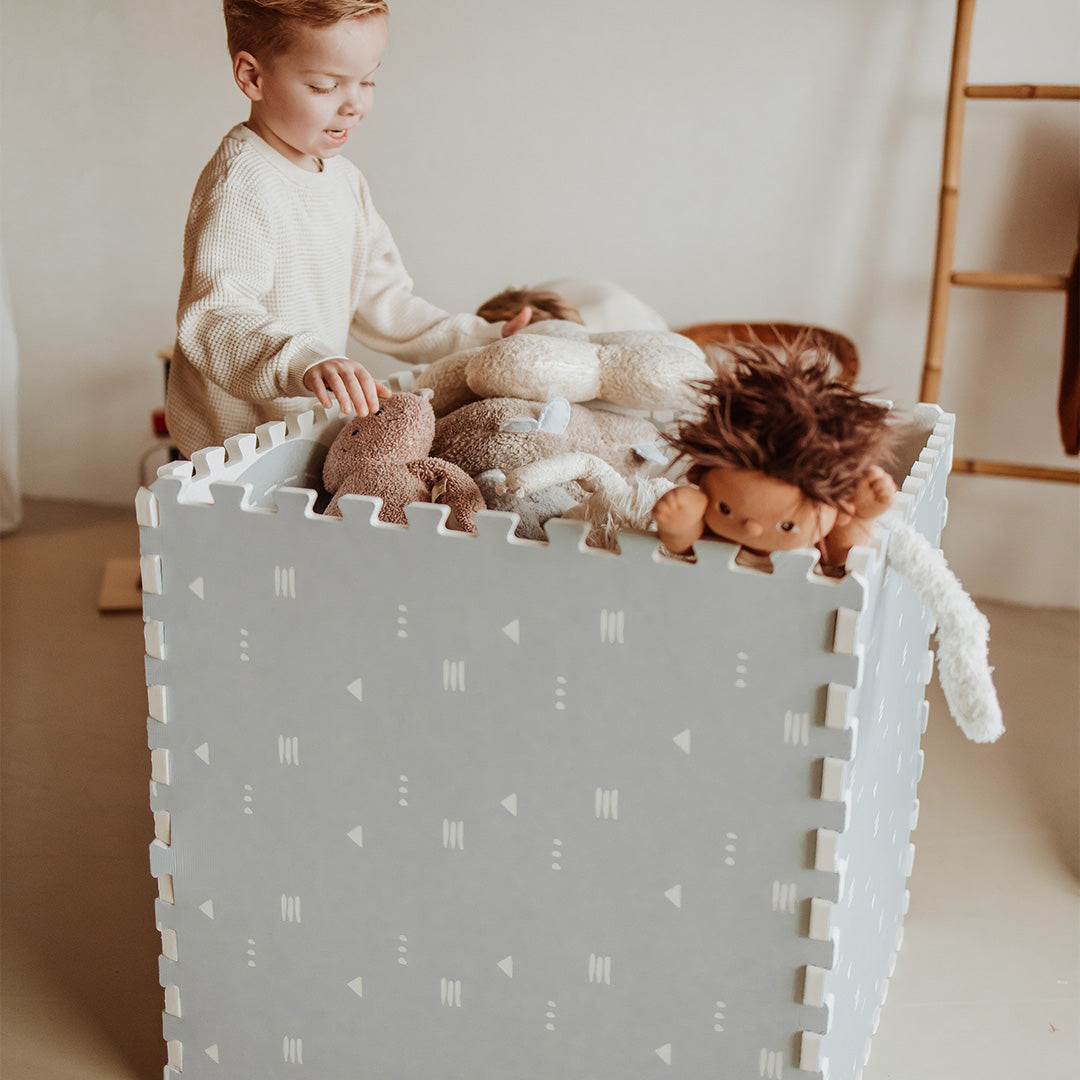 play&go 3-in-1 foam speelmat tiloo - road - 120x180 cm