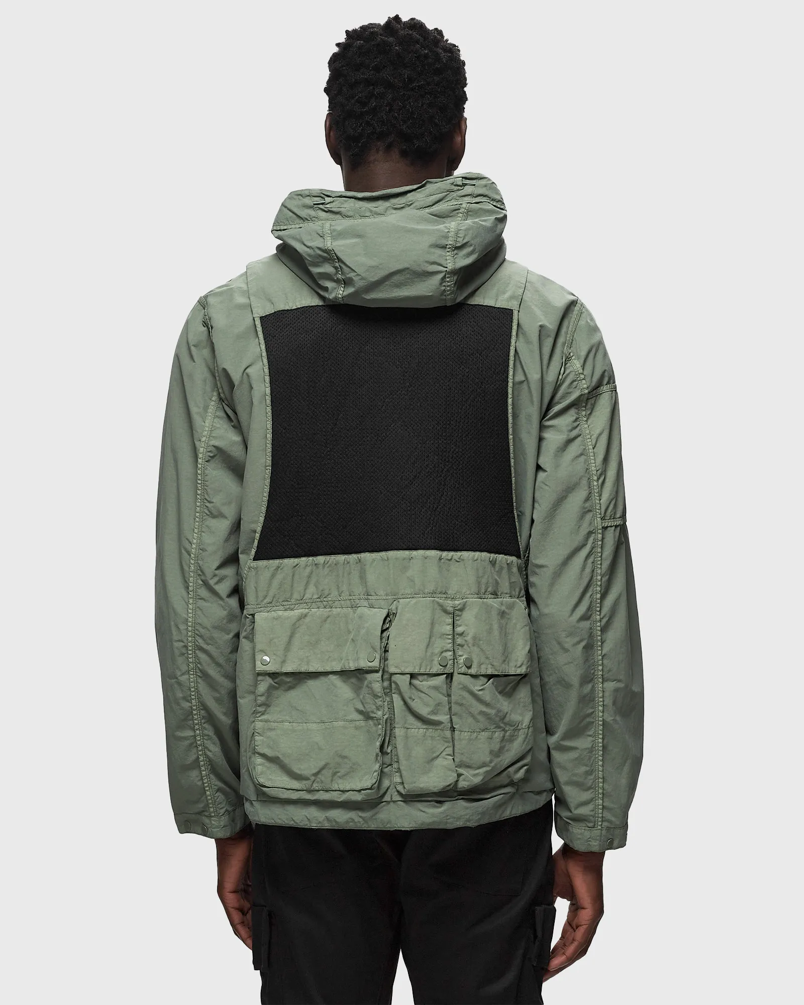 Jaqueta externa CP Company Flat Nylon - Tamanho Médio